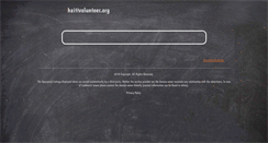 Desktop Screenshot of haitivolunteer.org